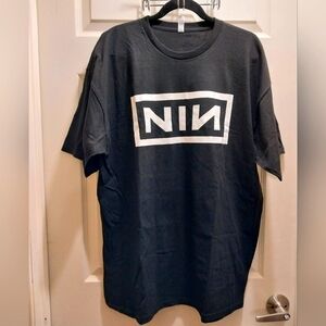 2018 NIN OFFICIAL COLD AND BLACK INFINITE TOUR TEE - XL NWOT